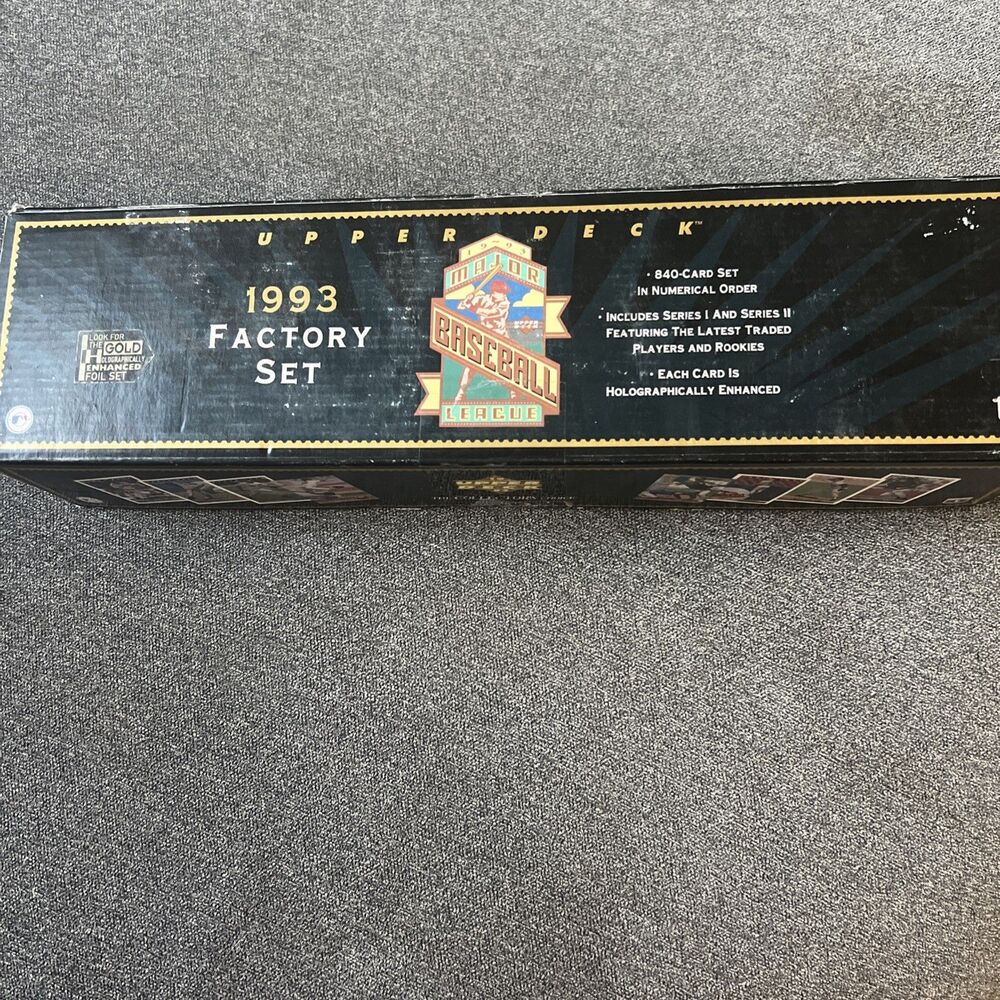 1993 Upper Deck Factory Set Complete